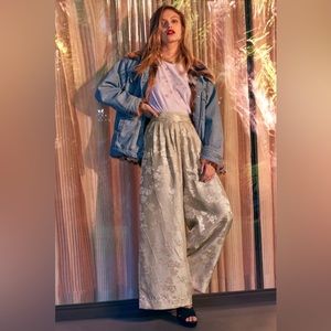 Urban Outfitter’s Delphine Floral Wide Leg Pant